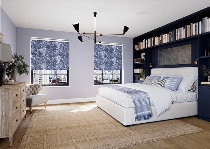 Ted Baker Landscape, Navy - Twist&Fit Roller Blind - Image 7